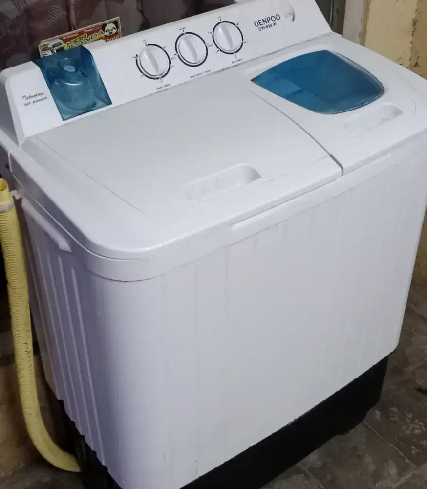 Dijual mesin cuci DENPO 8 kilo normal dinamo mesin masih ori