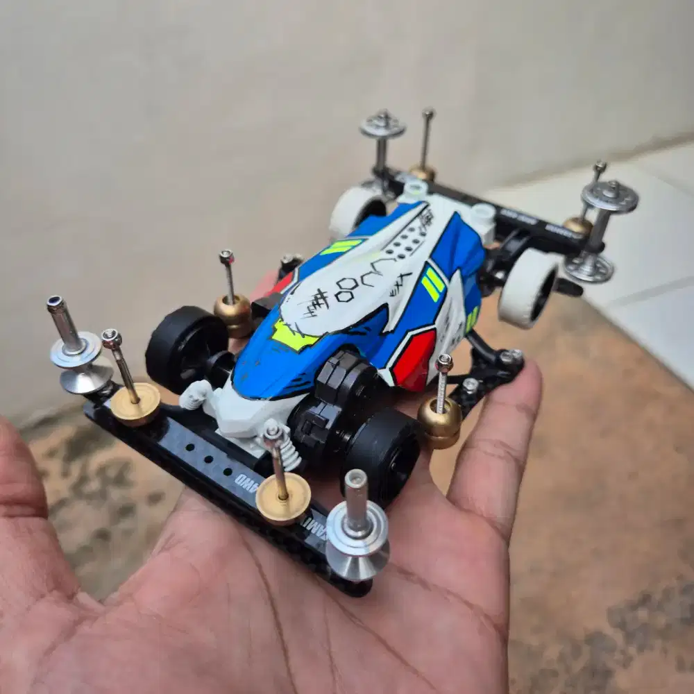 Tamiya Dumper Style Biru Putih