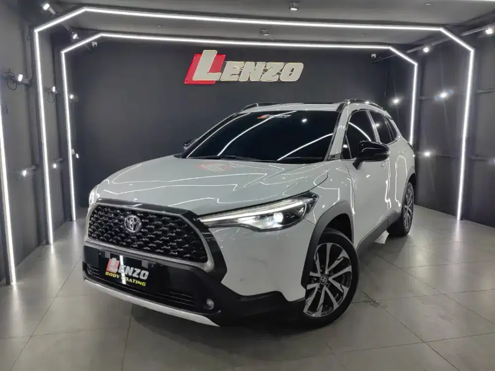 100%OriCat Sunroof Non Hybrid Corolla Cross matic 2020 Putih Corola