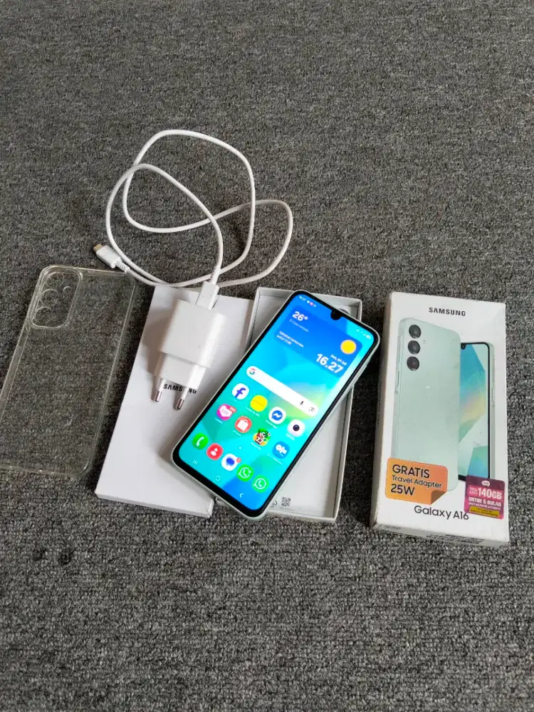 Samsunh a16 8/128 Fullset ori no minus