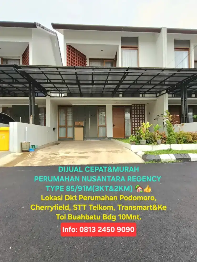 NUSANTARA REGENCY DIJUAL CEPAT&MURAH