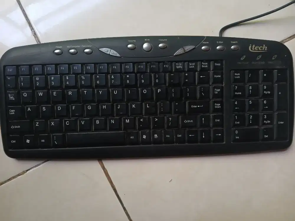 Keyboard ITECH konektor PS2