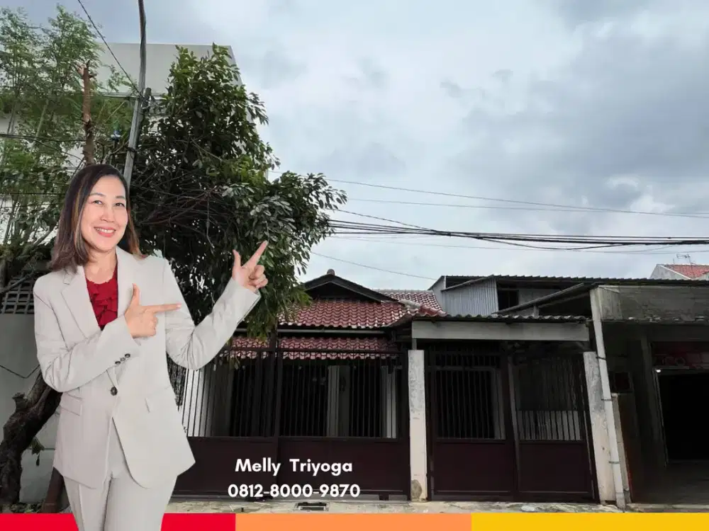 Disewakan Pertahun Rumah Pinggir Jalan Duren Sawit Jakarta