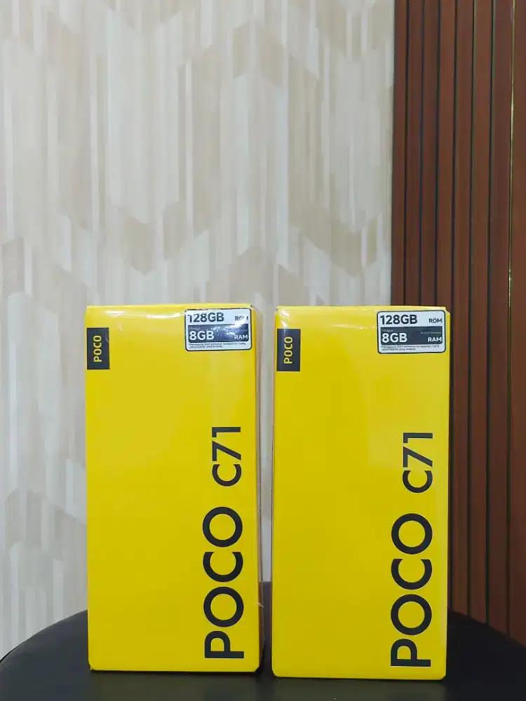 POCO C71 4+4/128GB NEW GARANSI RESMI