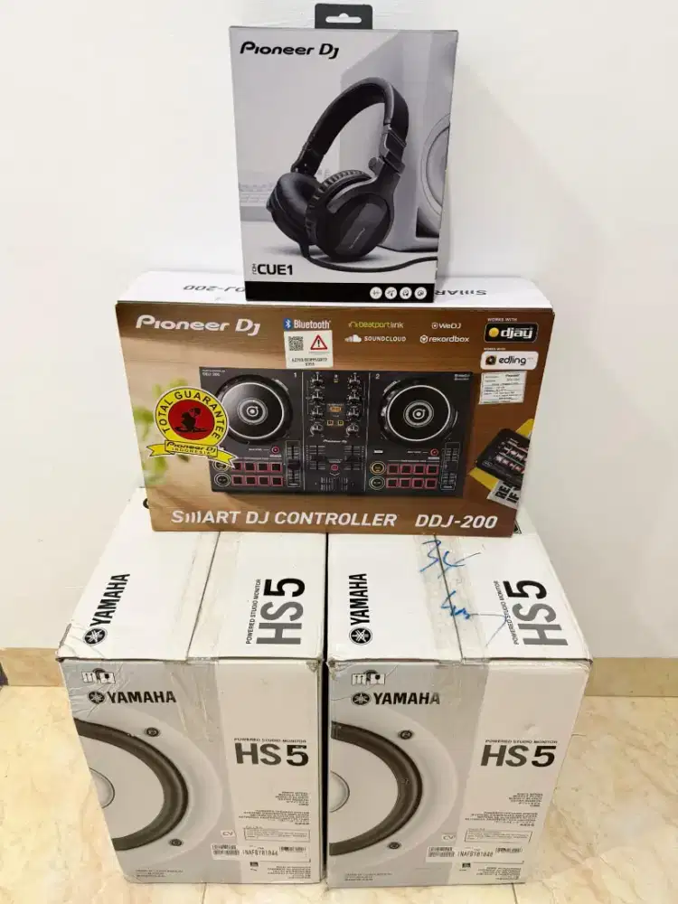 DJ CONTROLLER, HEADPHONE, SPEAKER
