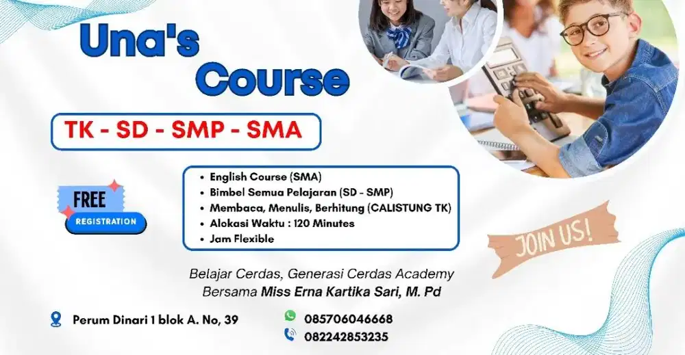 Lowongan kerja guru les smp