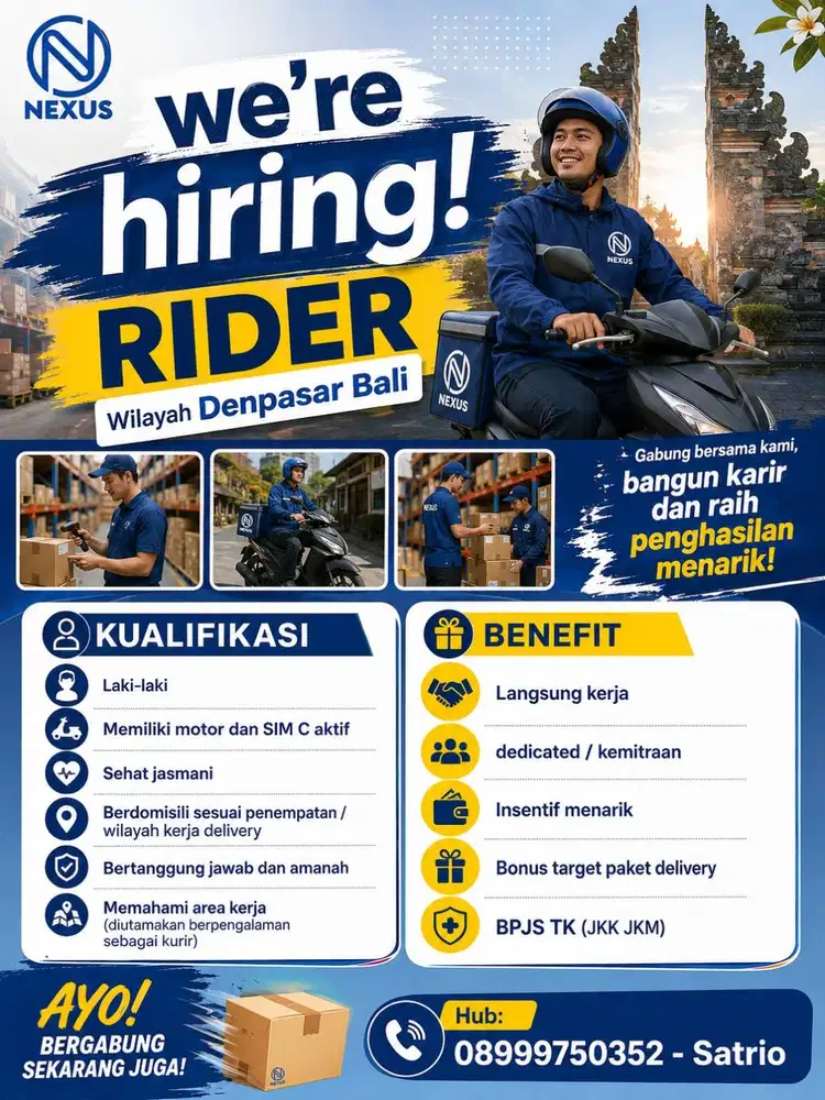 LOKER KURIR DENPASAR