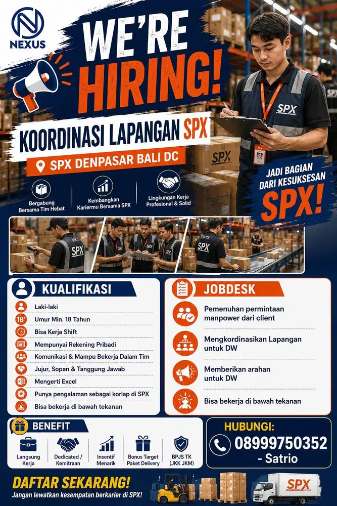LOKER PIC/KORLAP DENPASAR