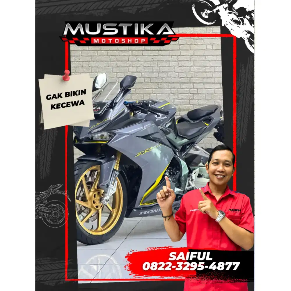 Perfect Condition!!Honda CBR 250RR ABS 2017 N Kota Mulus-Mustika
