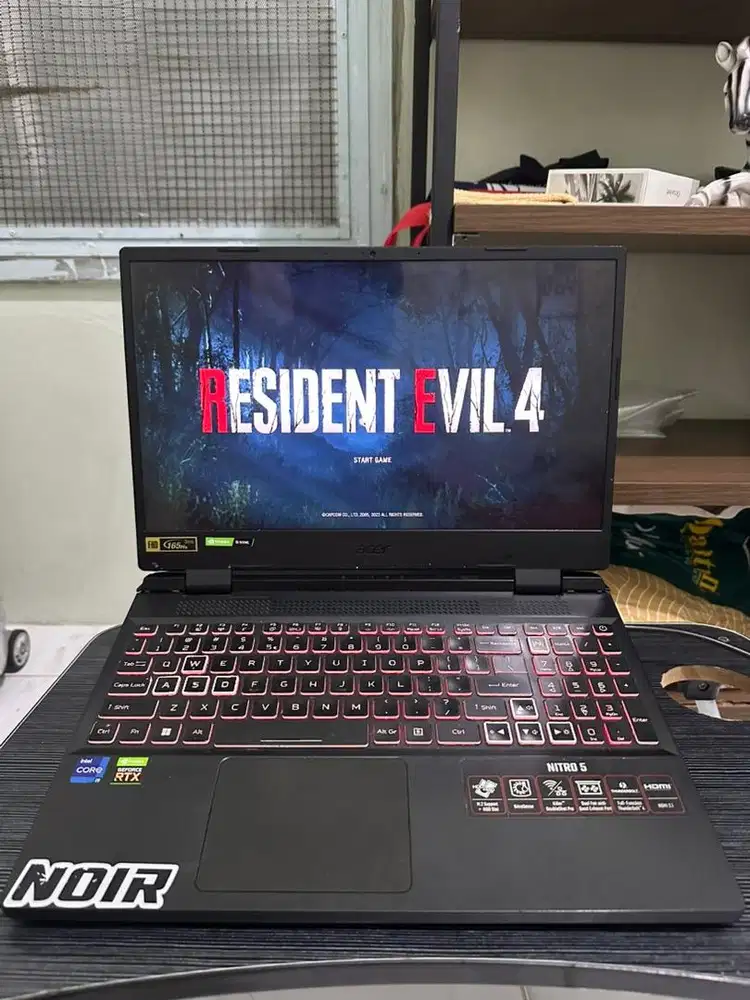 Acer Nitro 5 AN515-58 i9-12900H RTX 3060 RAM 32GB Terawat Siap Gaming