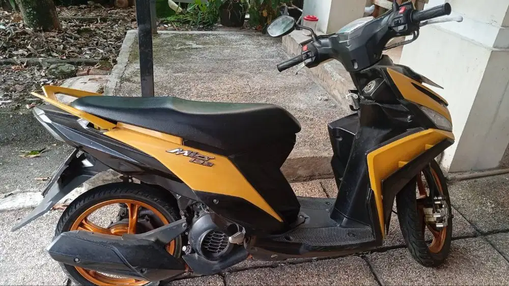 Yamaha Mio 125cc (2015), Warna Kuning,  Plat F
