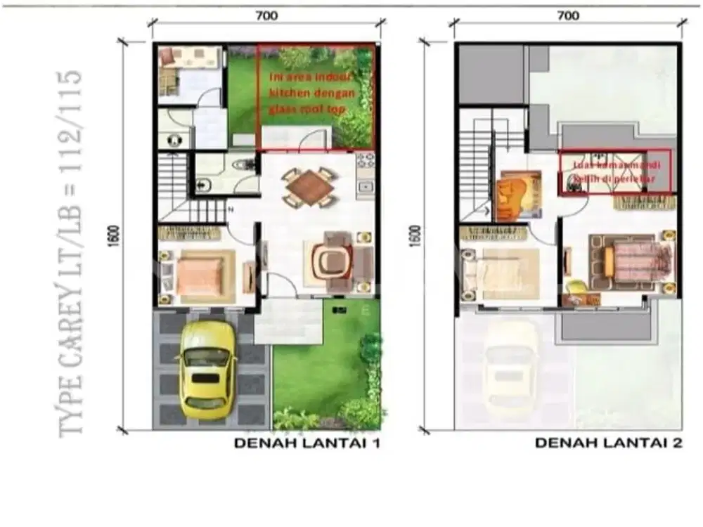 Dijual Rumah Grand Pakuwon Minimalis Strategis Siap Huni