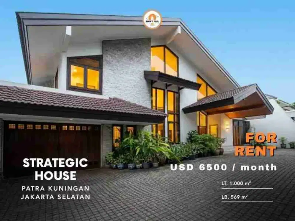 RENT Rumah di Patra Kuningan Jakarta Selatan