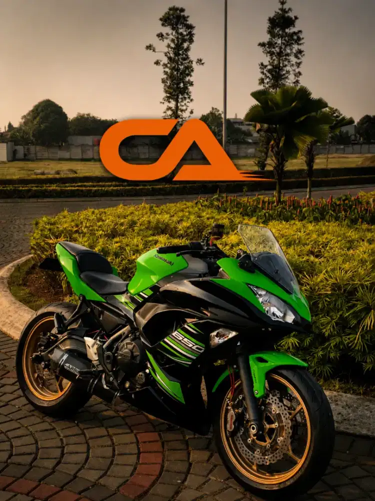 Kawasaki ninja 650 2017 asesoris melimpah