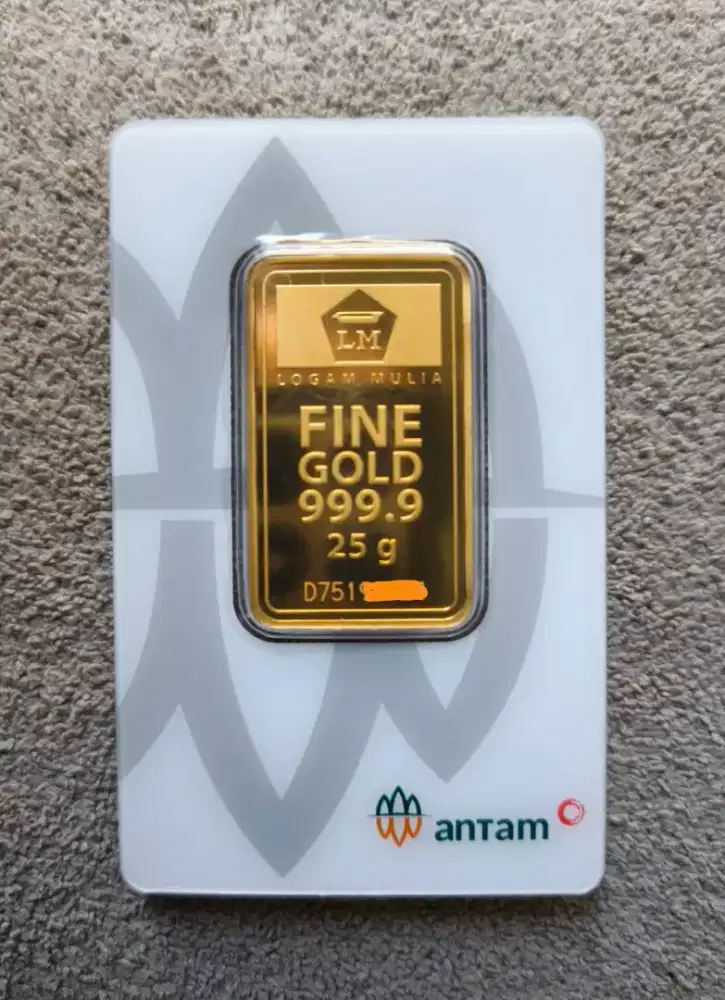 Logam Mulia Antam 25 gram