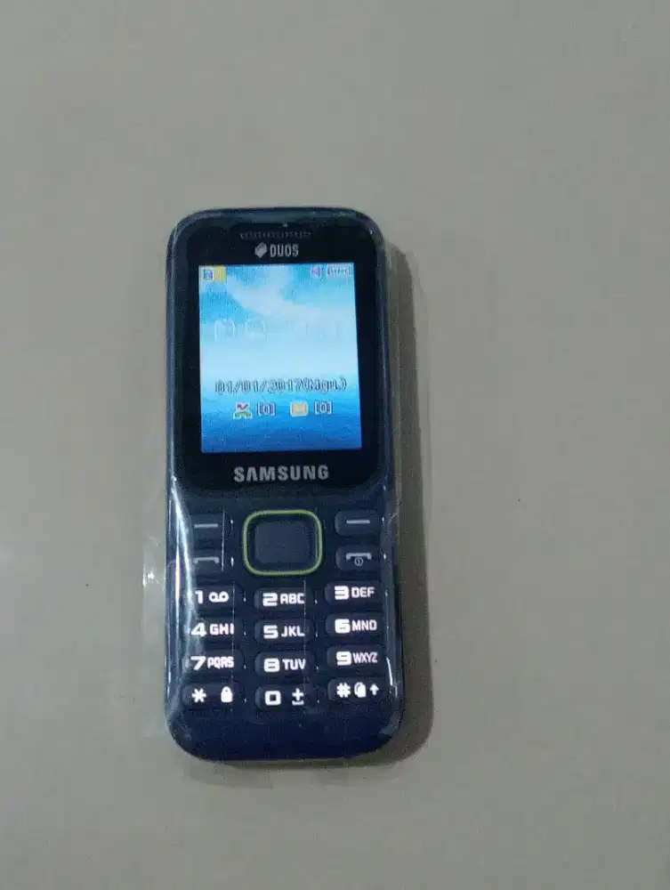 dijual Hp Samsung jadul SM-B310E asli Baru 100% warna biru dongker