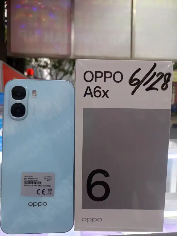 OPPO A6X 6 128 OPEN BOX