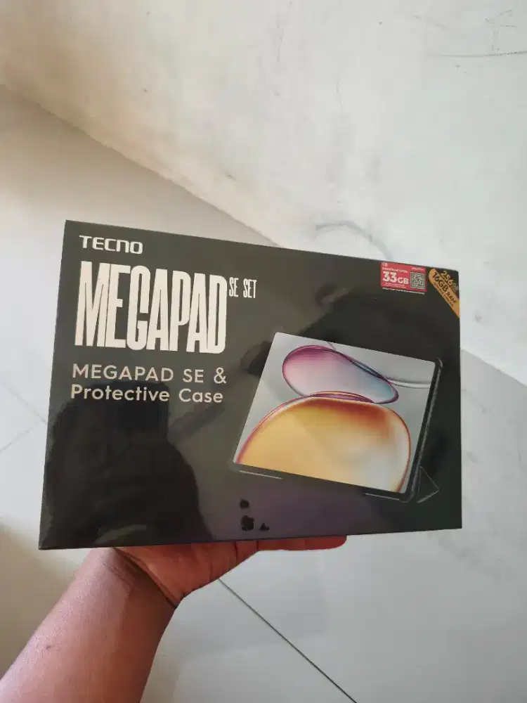 Tecno Megapad SE 8/256 4G LTE garansi resmi Indonesia