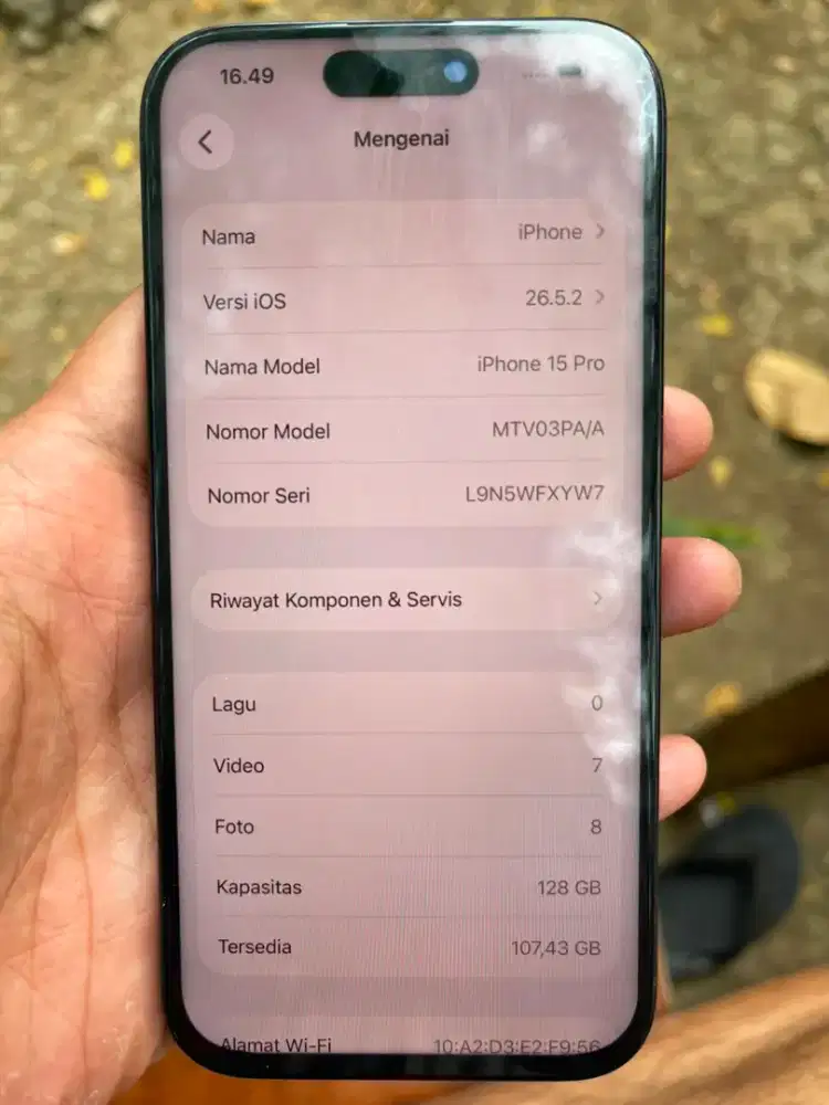 Iphone 15 pro 128 ibox