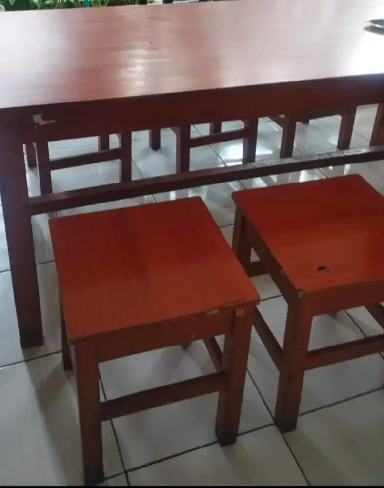 MEJA KURSI MAKAN KANTIN