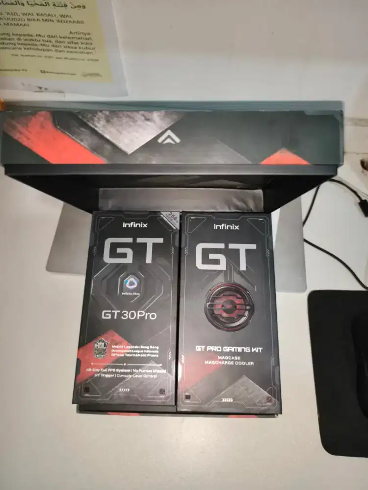 Infinix GT 30 Pro Gaming kit (ga ada casing nya)