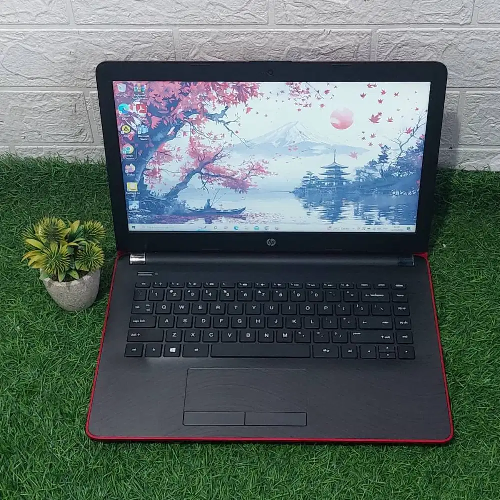 HP 14-BS708TU INTEL CORE i3-6006U RAM 8GB SSD 256GB MERAH HITAM