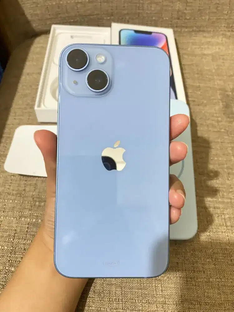 iPhone 14 ex Ibox 128gb | Warna Blue