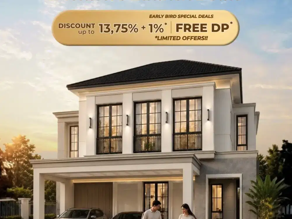 Prelaunching Rumah Ekslusive di  kluster baru LEYORA  di Kota Wisata