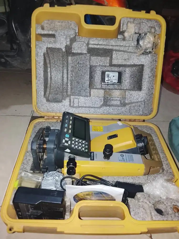 TOPCON Set Alat survey TOPCON TOTAL STATION GM55