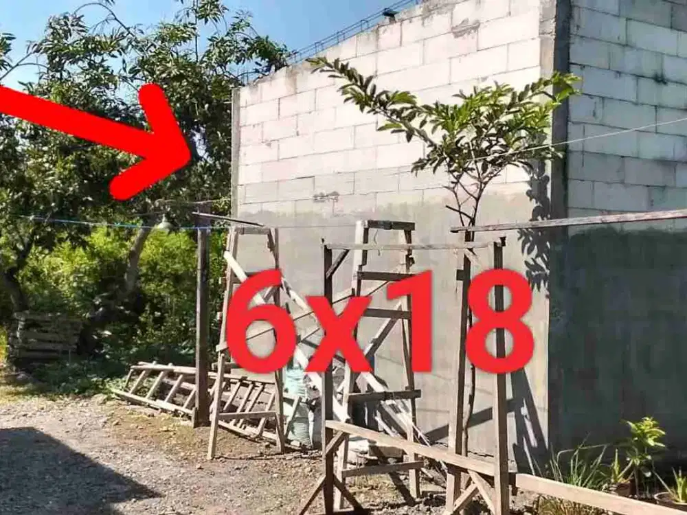 Tanah Bonus Bangunan dijual di Gempol Kurung Menganti Gresik Batas Benowo Surabaya