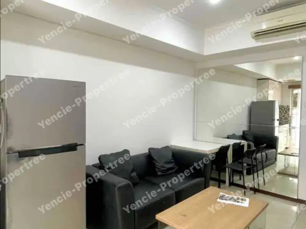 Disewakan perbulan tipe 2br apartment royal mediterania garden residence
