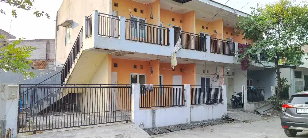 DI JUAL KONTRAKAN 10 PINTU DI DESA SUMBER JAYA TAMBUN SELATAN BEKASI