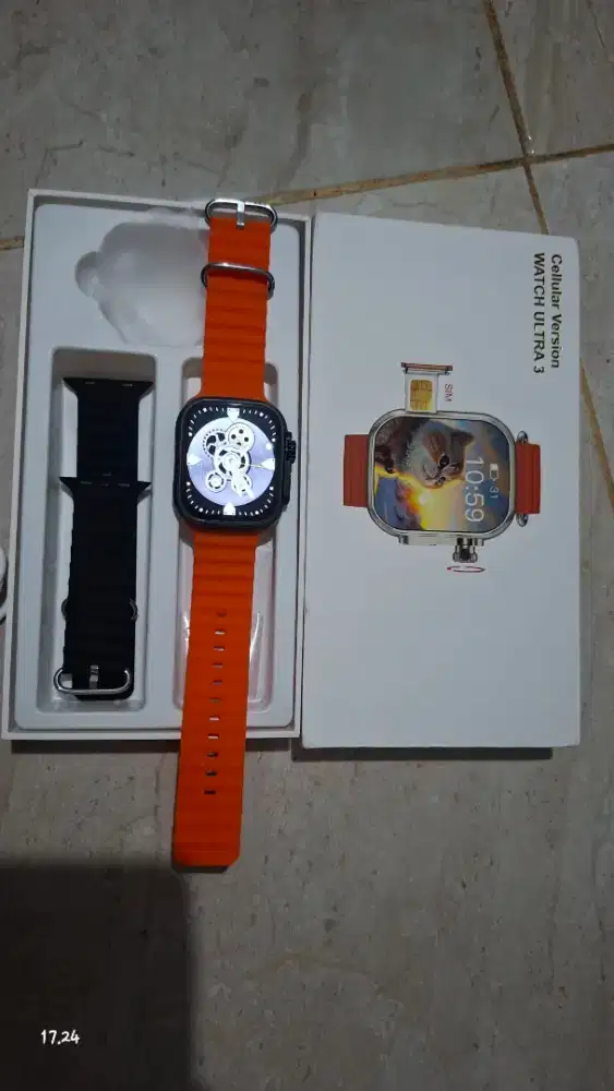 Jam tangan watch android pake sim card seperti hape