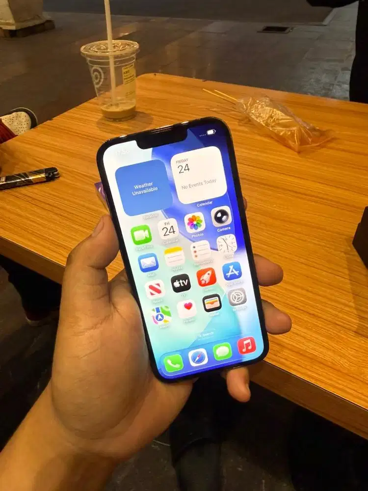 Iphone 13 pro 128 inter imei permanen regis unit dan kabel saja