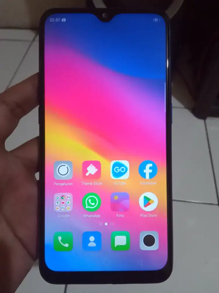 Oppo A5s 4G 3/32 layar 6.3 inchi mulus