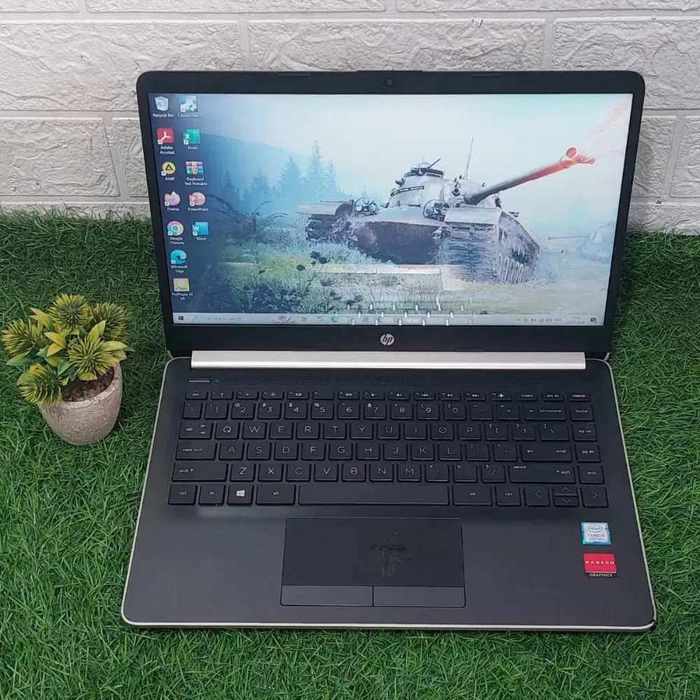 HP 14s-CF1032TX INTEL CORE i5-8265U RAM 8GB SSD 256GB RADEON 530 2GB