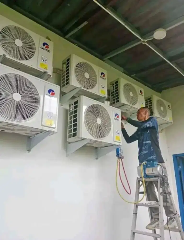 Jasa Bongkar Pasang ac, Servis ac, Tambah/isi ulang freon, Cuci ac dll