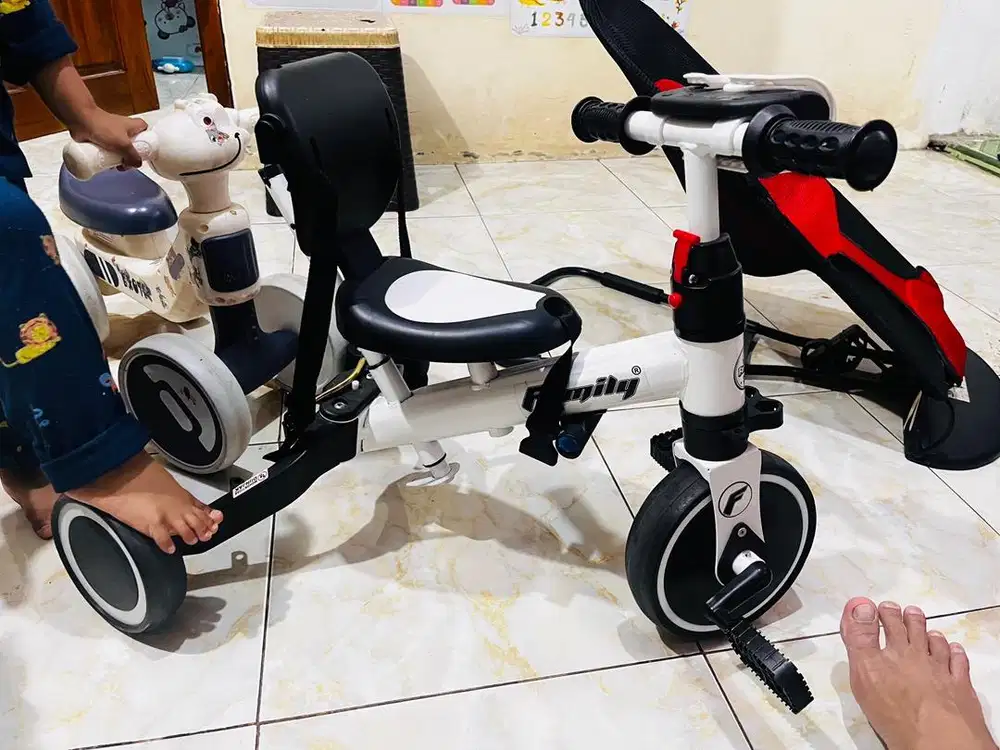 sepeda 3in1 anak