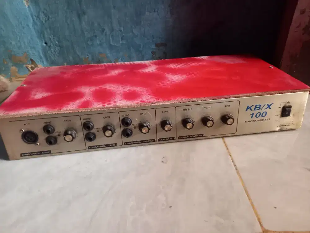Ampli keyboard tipe Kbx 100 NORMAL SUAra mantabb