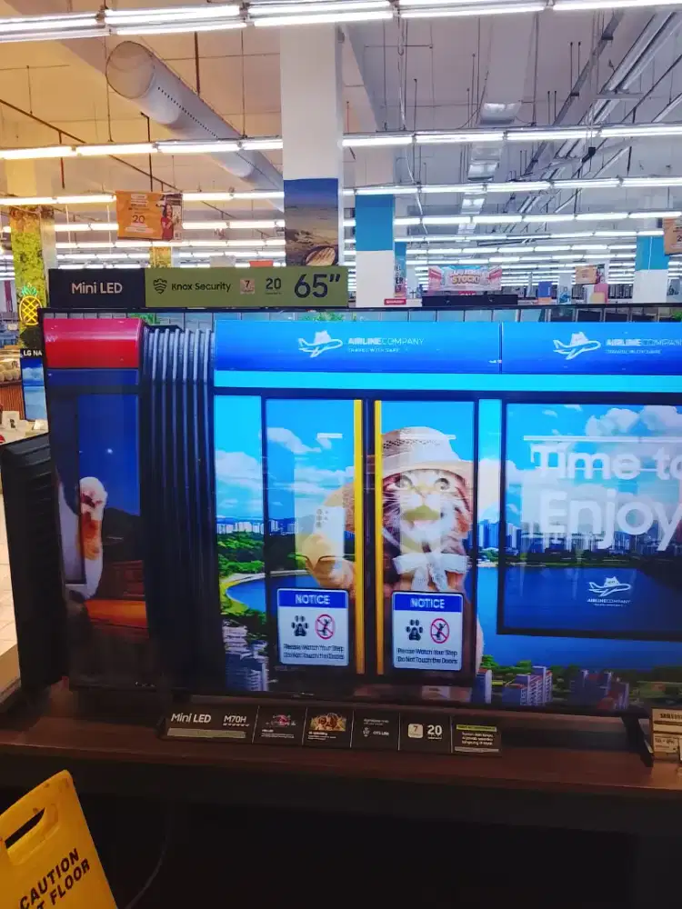 CICILAN SMART TV SAMSUNG LED 65 DP 0% FREE2×