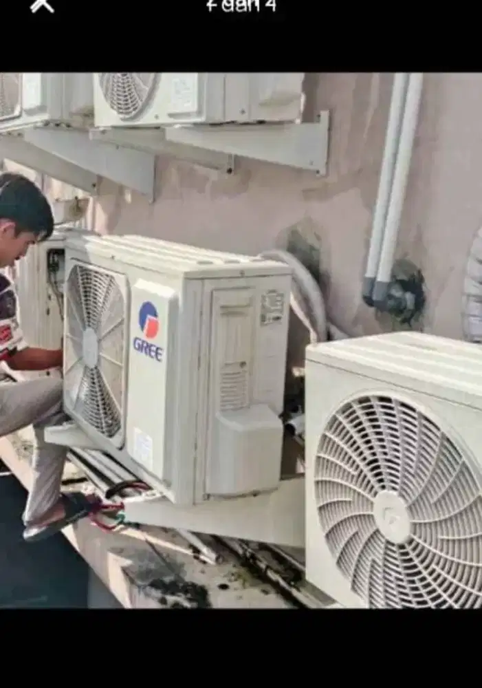 SERVICE AC, BONGKAR PASANG AC, CUCI AC, TAMBAH/ISI ULANG FREON dll