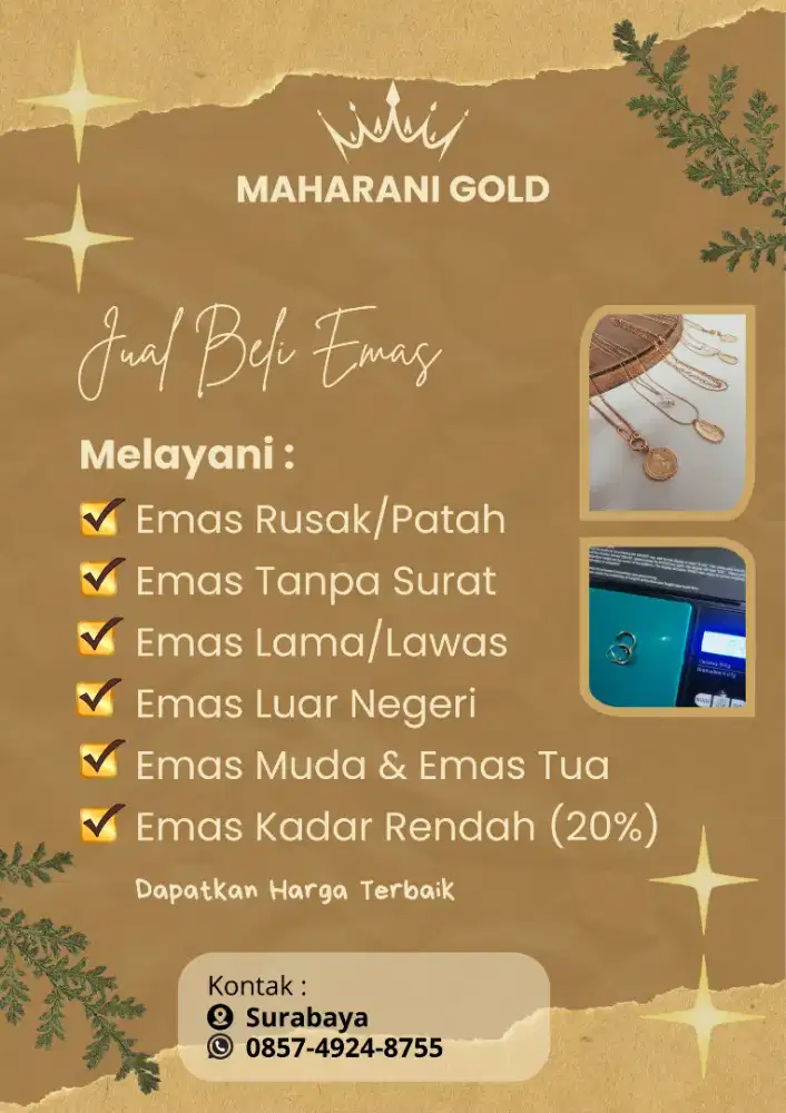 JUAL BELI PERHIASAN EMAS