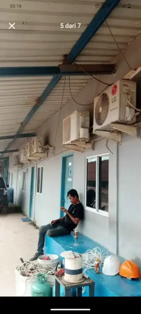 Service Ac, bongkar Pasang Ac, Cuci Ac, Tambah/isi Ulang freon dll