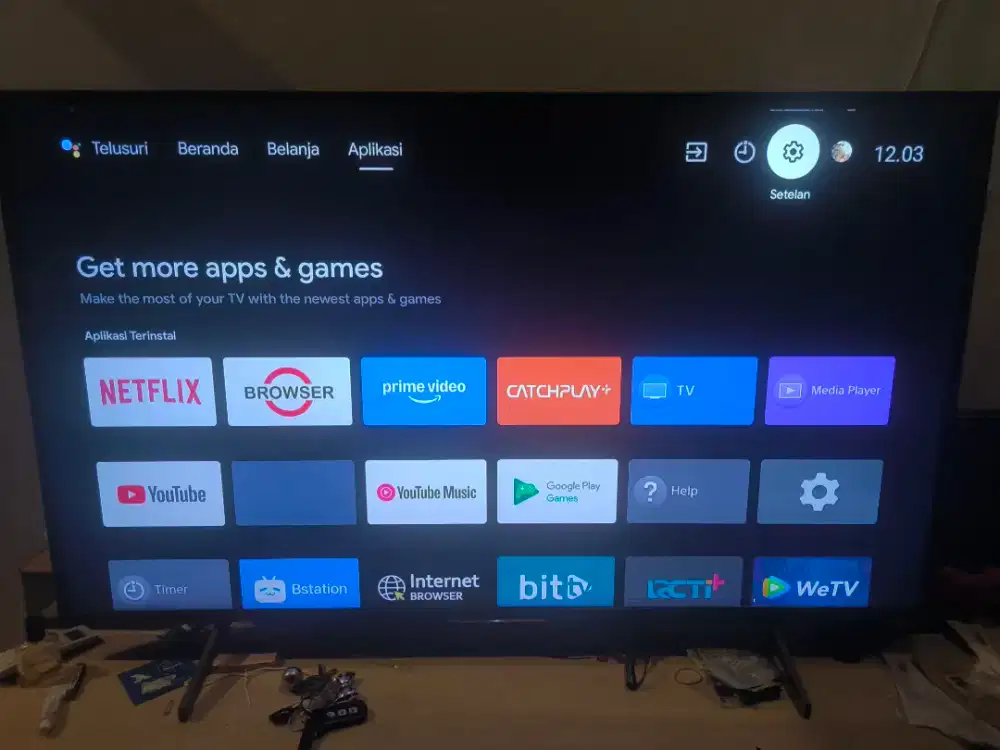 Sony Bravia 55 inch minus layar sesuai foto