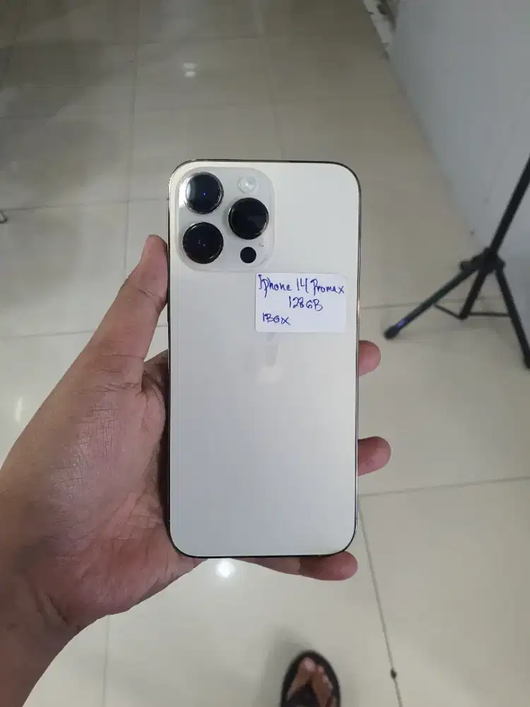 Iphone 14 Pro Max 128 GB Resmi iBox GOLD