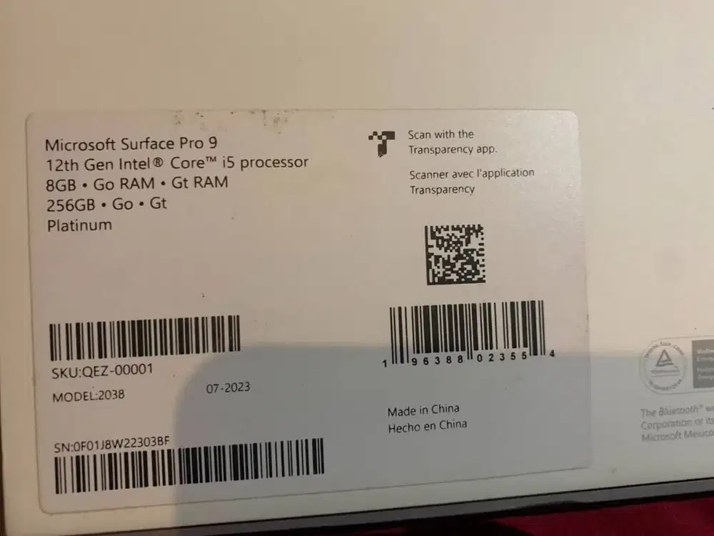 Microsoft Surface Pro 9