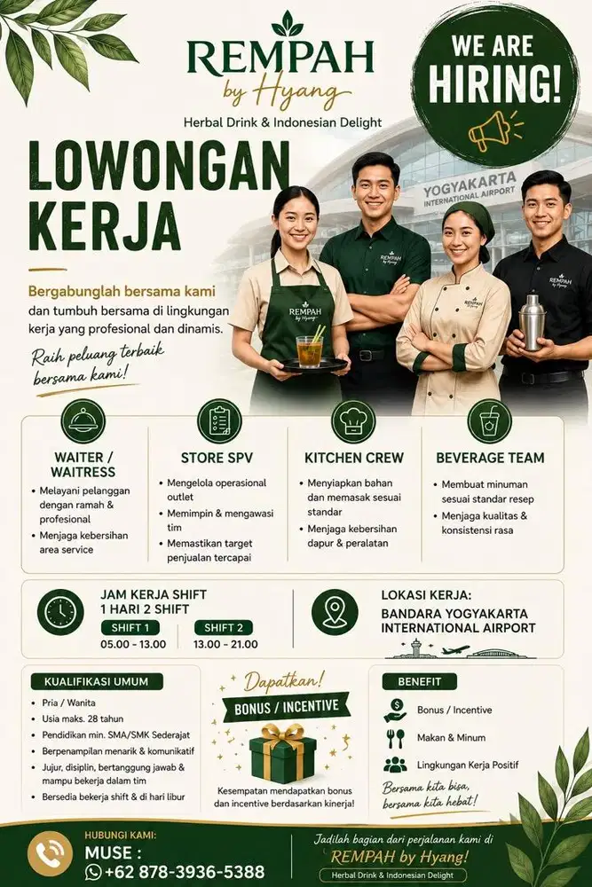 Lowongan kerja Bandara Yogyakarta International Airport