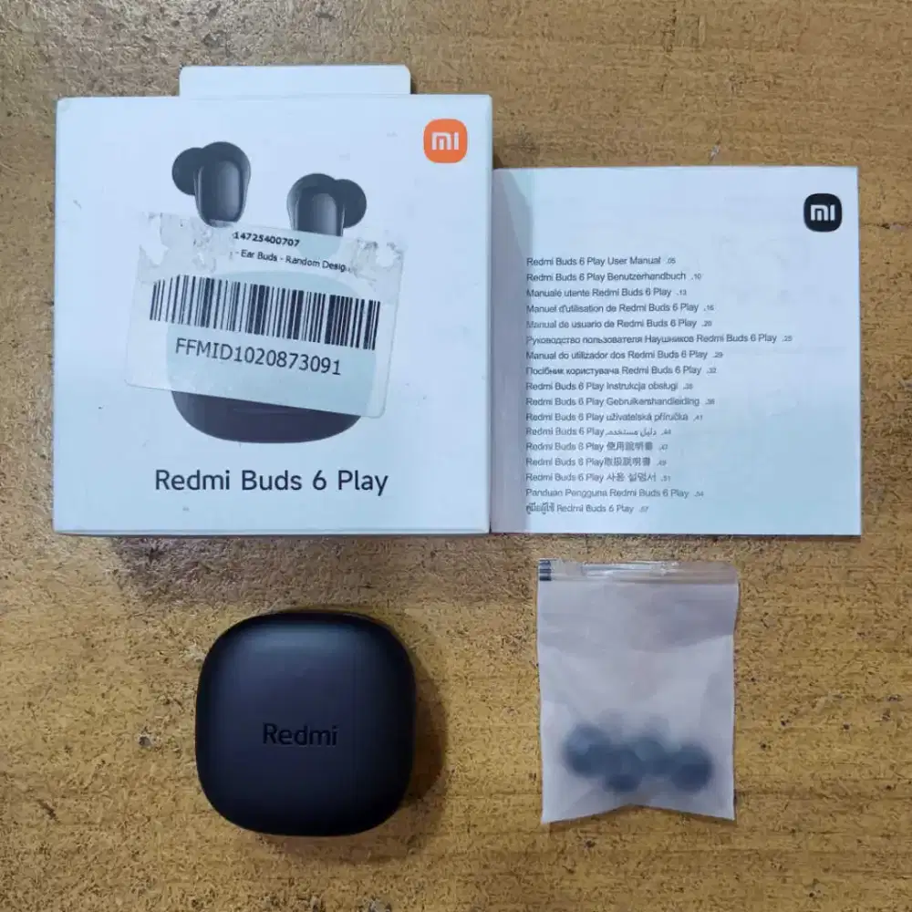 TWS ada MINUS Redmi Buds 6 Play Bluetooth Earbuds Earphone