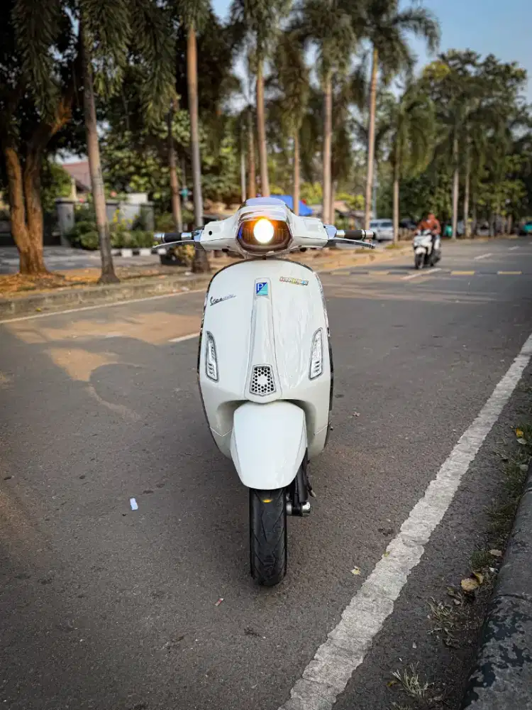VESPA SPRINT S MODIF 2023 PUTIH - TERMURAH SEINDONESIA