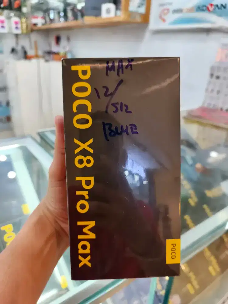 PROMO POCO X8 PRO MAX RAM 12/512GB BISA CICILAN TANPA DP